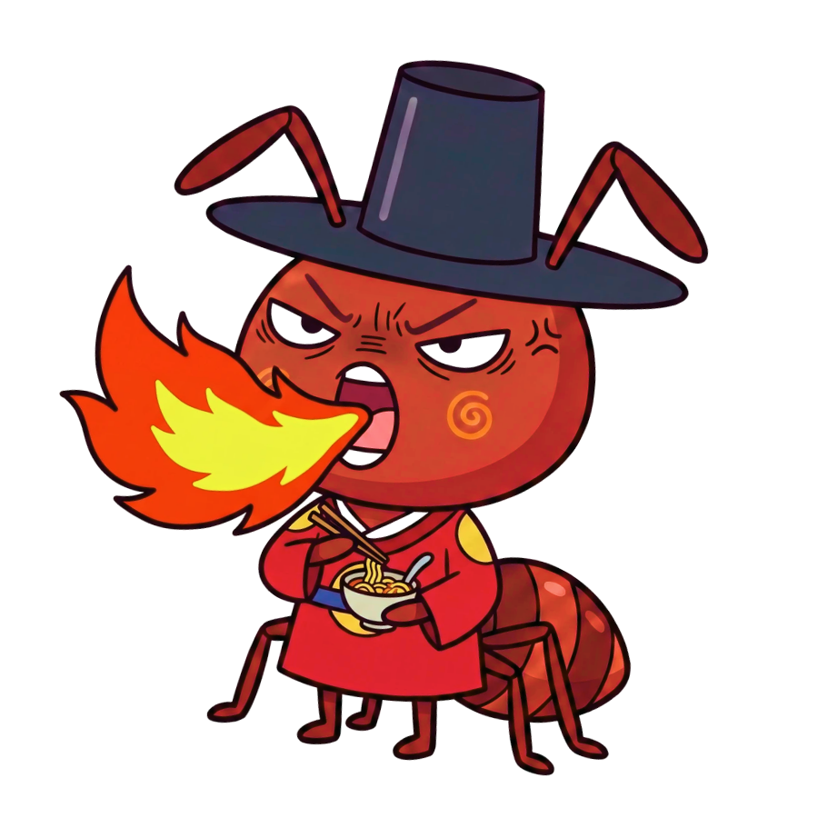 Fire-breathing Fireant